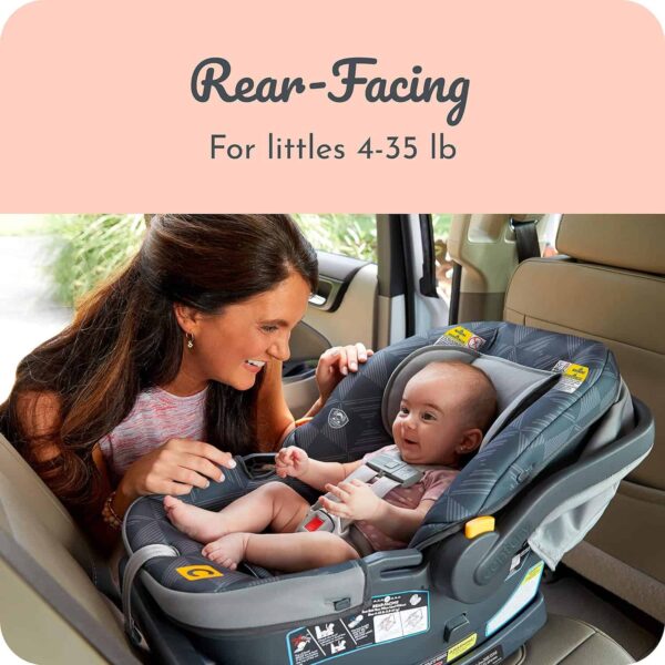 Century Carry On 35 Lightweight Infant Car Seat, Metro - Image 4