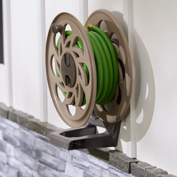 CPLSTA125B 125?? Wall-Mounted Side Tracker Garden Hose Reel for 5/8 Hose - Image 9