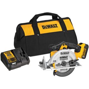DeWalt 20V MAX 6-1/2 in. Cordless Brushed Circular Saw Kit (Battery   Charger)