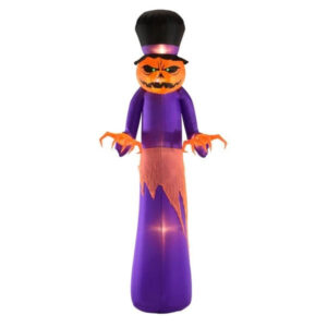12??  Giant Inflatable Pumpkin Reaper with Top Hat