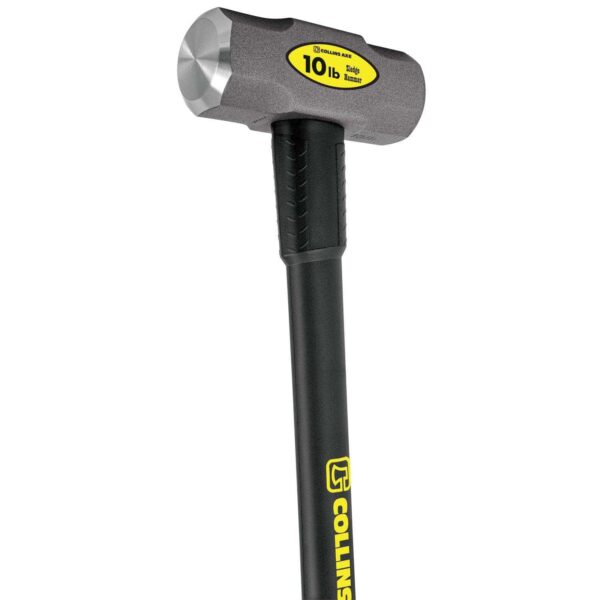 Collins 10 lb Steel Sledge Hammer 35 in. Fiberglass Handle - Image 2