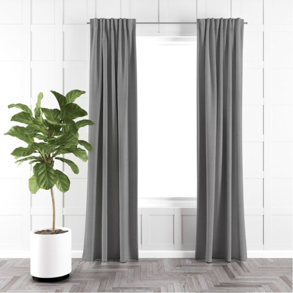 Ancebridge Dove Gray Drapery - Image 4