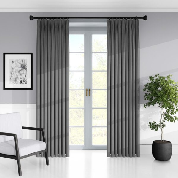Ancebridge Dove Gray Drapery - Image 2