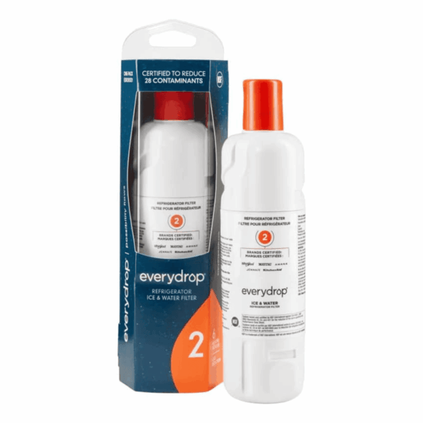 Everydrop by Whirlpool Ice and Water Refrigerator Filter 2, EDR2RXD1, Single-Pack - Image 2