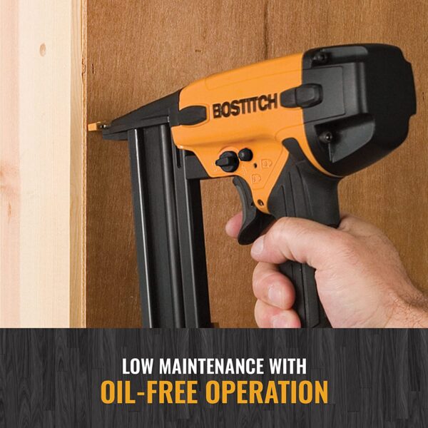 Bostitch  18-Gauge 7/32-in Narrow Crown Finish Pneumatic Stapler (SX1838K) - Image 4