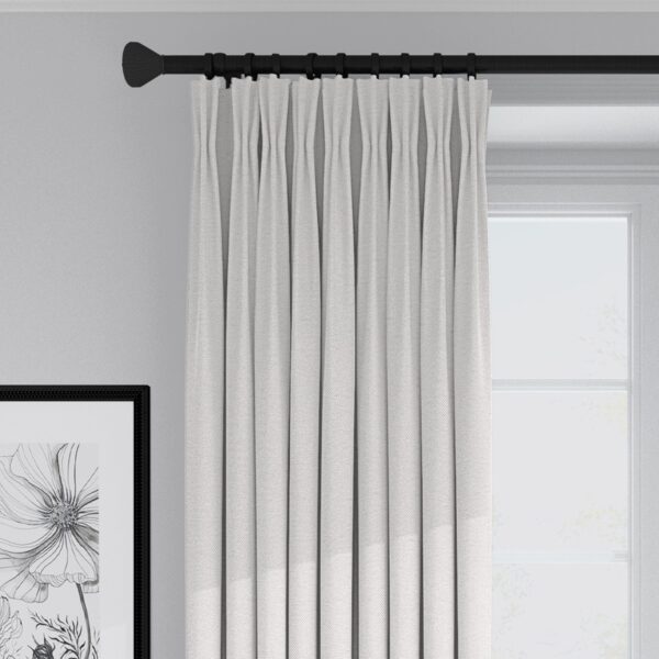Braxton White Drapery