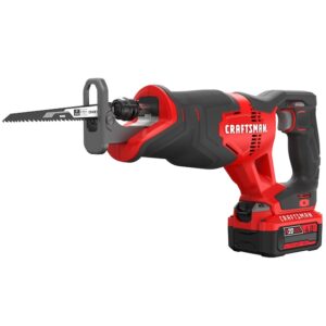 Reciprocating Saw CMCS300M1 V20 20-volt Max Variable Speed Cordless (Charger Included and Battery Included)