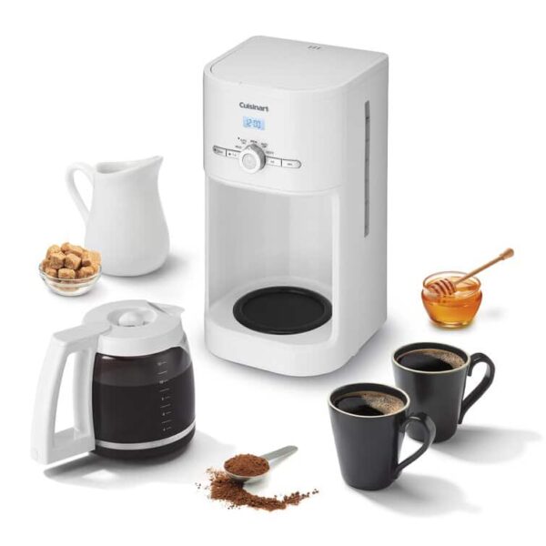 12-Cup Classic Programmable Coffeemaker   White - Image 2