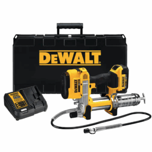 DCGG571M1 20-Volt MAX Cordless 10,000 PSI Variable Speed Grease Gun, (1) 20-Volt 4.0Ah Battery   Charger