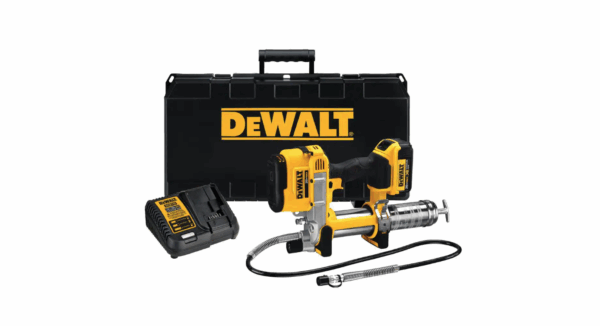 DCGG571M1 20-Volt MAX Cordless 10,000 PSI Variable Speed Grease Gun, (1) 20-Volt 4.0Ah Battery   Charger