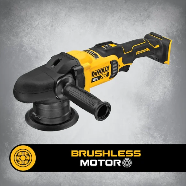 DCM848B 20-Volt MAX XR Cordless Brushless 5 in. Variable Speed Random Orbit Polisher (Tool Only) - Image 5