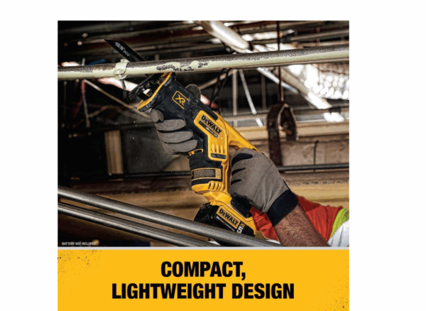 DCS367B 20-Volt MAX XR Cordless Brushless Compact Reciprocating Saw (Tool-Only) - Image 12