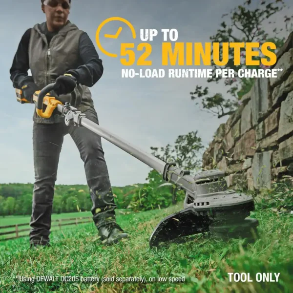 DCST922B 20V MAX Brushless Cordless Battery Powered String Trimmer (Tool Only) - Image 10