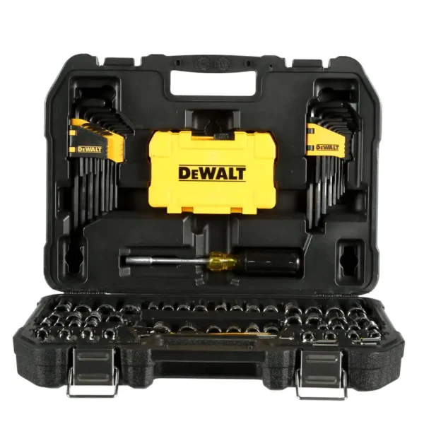 DWMT73801 1/4 in. x 3/8 in. Drive Polished Chrome Mechanics Tool Set (108-Piece) - Image 7