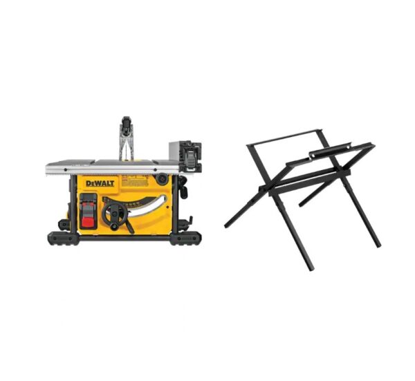 Table saw DWE7485 15 Amp Corded 8-1/4 in. with Compact Table Saw DW7451Stand