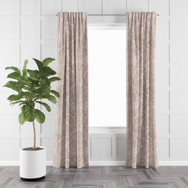 Damaskus Linen Blush Drapery - Image 5