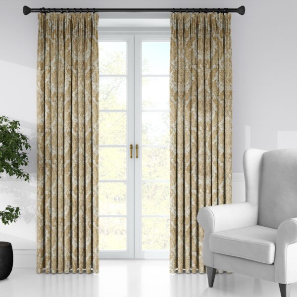 Damaskus Linen Gold Drapery - Image 2