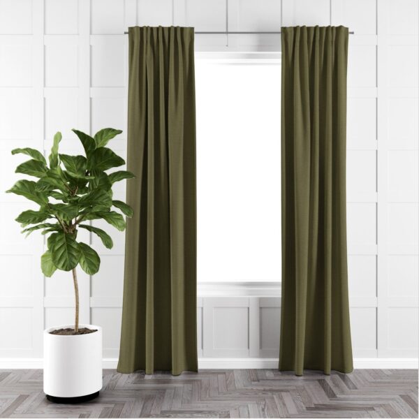 Eclipse Green Tea Drapery - Image 5