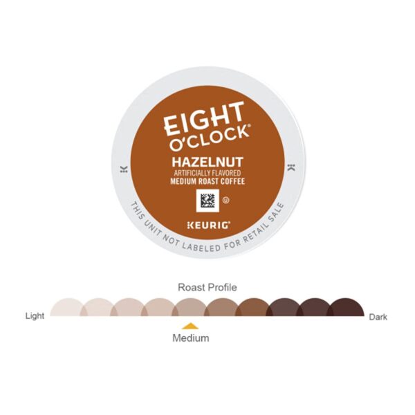 Eight O Clock Coffee Hazelnut Single-Serve Keurig K-Cup Pods, Medium Roast Coffee Pods, 96 Count - Image 4