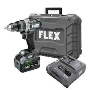 FX1271T-1H STACKED LITHIUM 1/2-in 24-volt-Amp Variable Speed Brushless Cordless Hammer Drill (1-Battery Included)