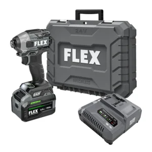 FX1371A-1H STACKED LITHIUM 24-Volt 1/4-in Variable Speed Brushless Cordless Impact Driver (1-Battery Included)