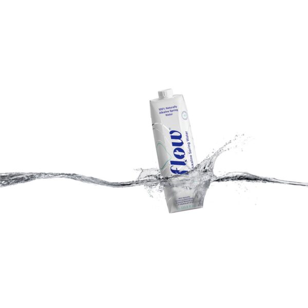 FLOW 2177939 100% Naturally Alkaline Spring Water, 33.8 Fl Oz, 12 Ct - Image 4