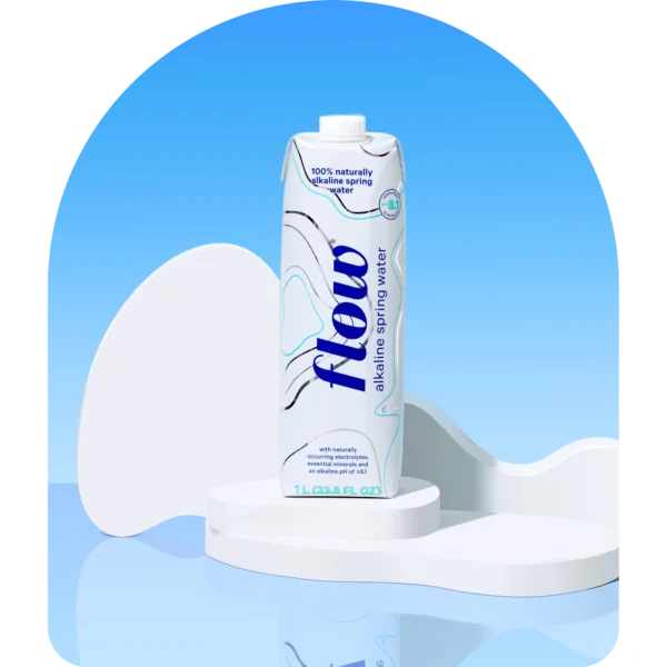 FLOW 2177939 100% Naturally Alkaline Spring Water, 33.8 Fl Oz, 12 Ct - Image 5