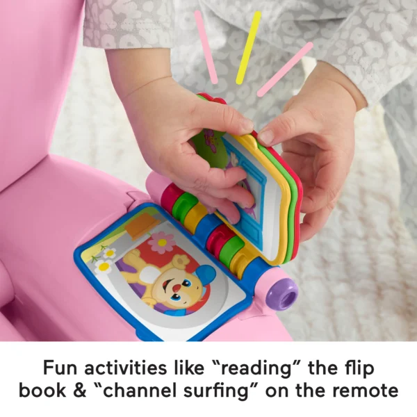 Fisher-Price Laugh and Learn Smart Stages Chair, Pink - Image 4