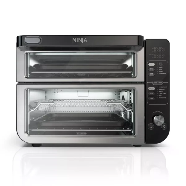 12-in-1 Double Oven with FlexDoor, FlavorSeal   Smart Finish, Rapid Top Oven, Convection and Air Fry Bottom Oven   DCT401 - Image 8