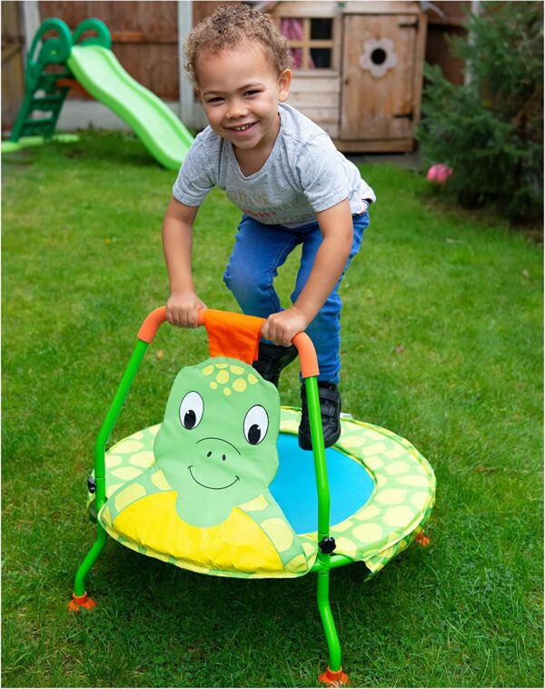 Galt Toys, Nursery Trampoline   Turtle, Trampolines for Kids, Ages 1 Year Plus - Image 4
