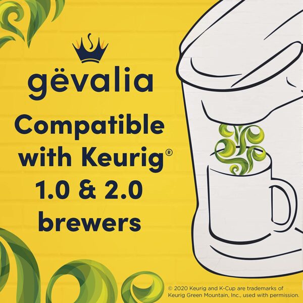 Gevalia Colombia K-Cup Coffee Pods for a Keto and Low Carb Lifestyle (84 ct Box) - Image 4