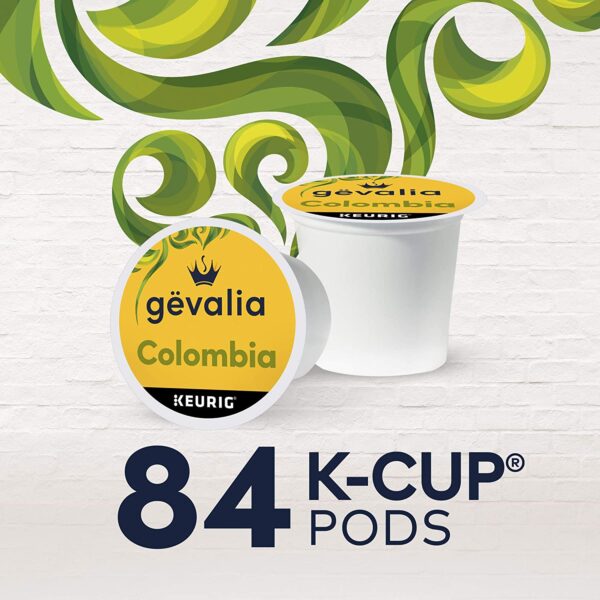 Gevalia Colombia K-Cup Coffee Pods for a Keto and Low Carb Lifestyle (84 ct Box) - Image 7
