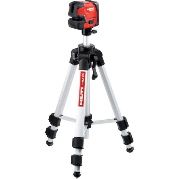 Hilti 411287 47 in. PMA 20 Extendable Compact Tripod - Image 2