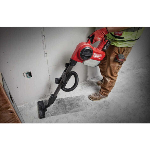 0940-20 M18 FUEL 18-Volt Lithium-Ion Brushless .25 Gal. Cordless Jobsite Vacuum with 5.0 Ah Battery and Charger - Image 2