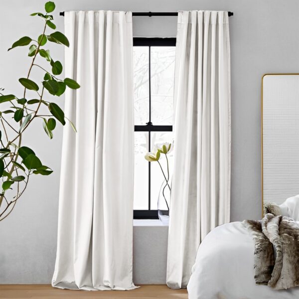 Turquoise | Vol Velvet Blackout Curtains Luxury Heavyweight Luster Custom Drapes | Soft Top Back Tab - Image 15
