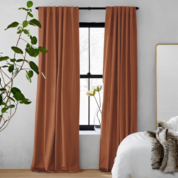 Turquoise | Vol Velvet Blackout Curtains Luxury Heavyweight Luster Custom Drapes | Soft Top Back Tab - Image 30