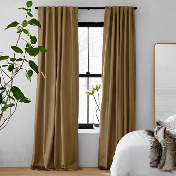 Turquoise | Vol Velvet Blackout Curtains Luxury Heavyweight Luster Custom Drapes | Soft Top Back Tab - Image 31