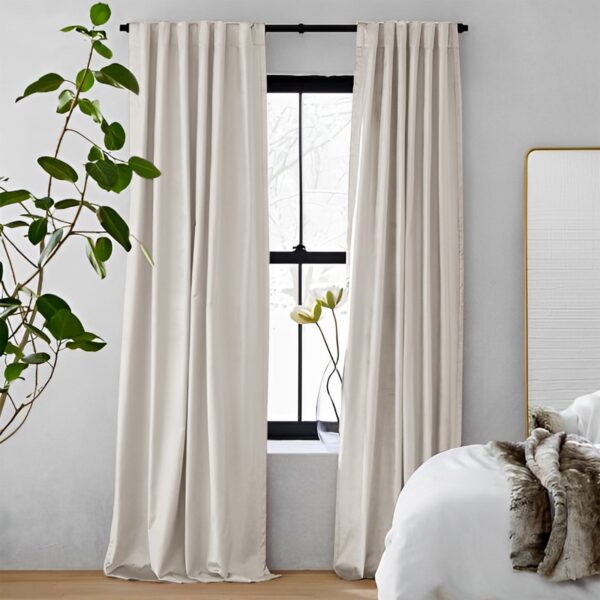 Turquoise | Vol Velvet Blackout Curtains Luxury Heavyweight Luster Custom Drapes | Soft Top Back Tab - Image 33