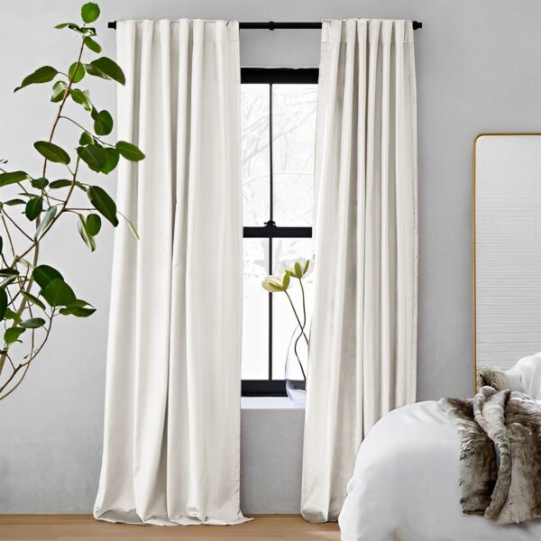 Turquoise | Vol Velvet Blackout Curtains Luxury Heavyweight Luster Custom Drapes | Soft Top Back Tab - Image 21