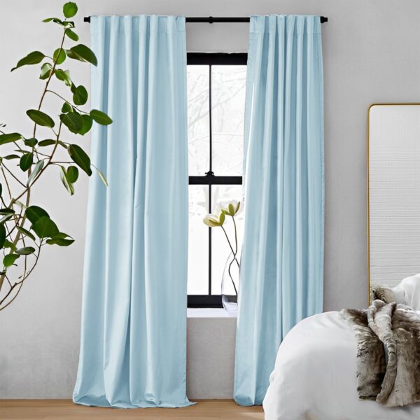 Turquoise | Vol Velvet Blackout Curtains Luxury Heavyweight Luster Custom Drapes | Soft Top Back Tab - Image 36