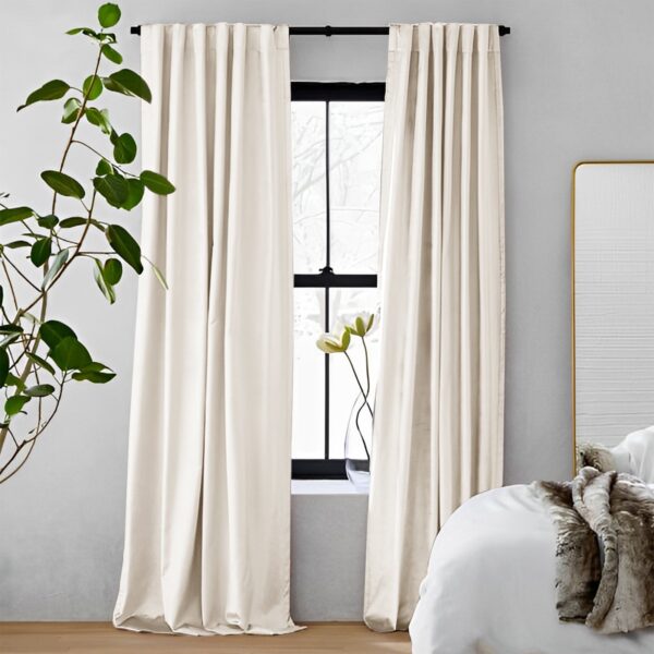 Turquoise | Vol Velvet Blackout Curtains Luxury Heavyweight Luster Custom Drapes | Soft Top Back Tab - Image 16