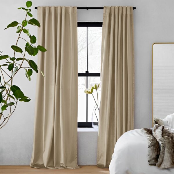 Turquoise | Vol Velvet Blackout Curtains Luxury Heavyweight Luster Custom Drapes | Soft Top Back Tab - Image 17