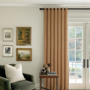 Greyish Brown | Vol Velvet Blackout Curtains Luxury Heavyweight Luster Custom Drapes | Grommet