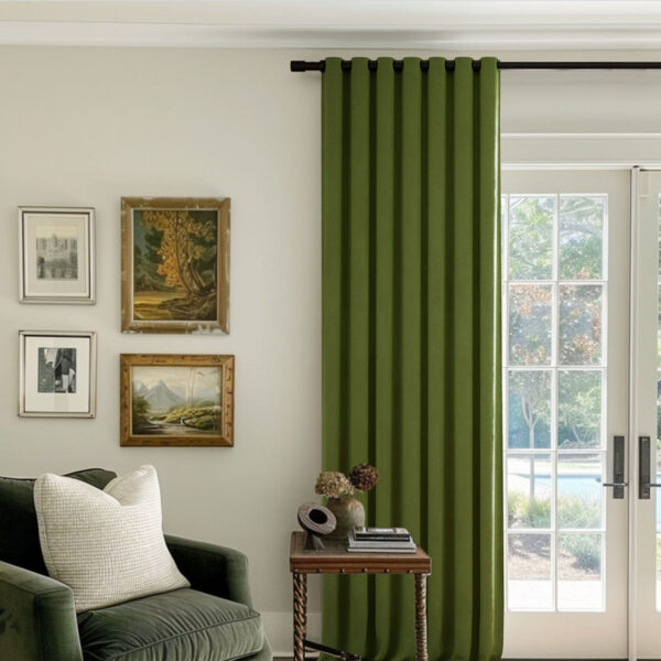 Turquoise | Vol Velvet Blackout Curtains Luxury Heavyweight Luster Custom Drapes | Grommet - Image 19