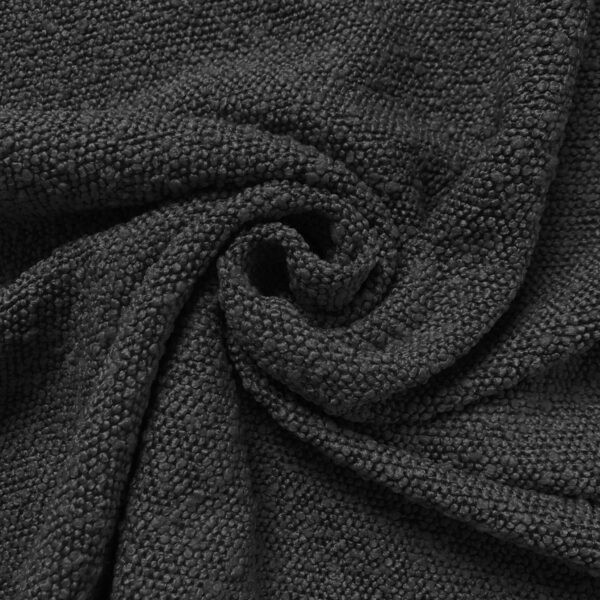 Jackson Boucle Gray Drapery - Image 6