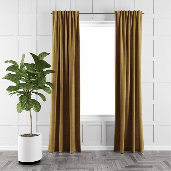 Juno Velvet Gold Drapery - Image 5