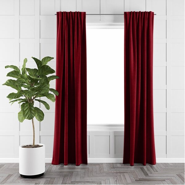 Juno Velvet Red Drapery - Image 5