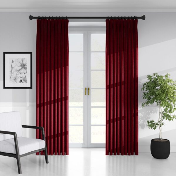 Juno Velvet Red Drapery - Image 2