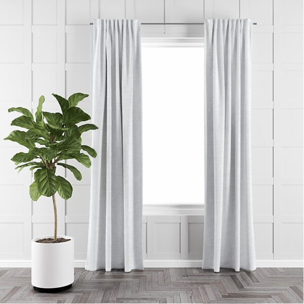 Juno Velvet White Drapery - Image 5