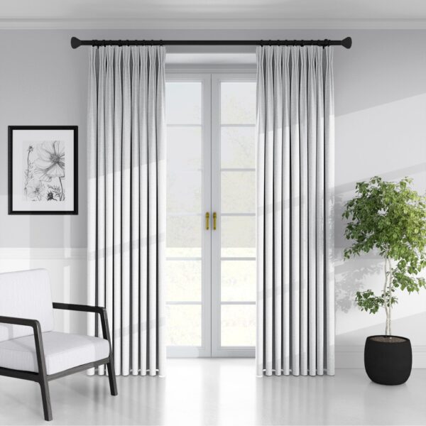 Juno Velvet White Drapery - Image 2